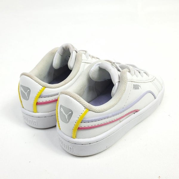 auteursrechten voordelig Trein Puma Vikky V2 Girls Shoes Size 7 Toddler Baby Sneakers Low Top White |  SidelineSwap