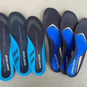 SINGLE Bauer Speed Plate / Speed Plate 2.0 Pro Stock Ice Hockey Skate Foot Beds 3889