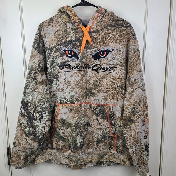 Cabela’s Predator Quest Camo Hoodie Zonz Western Outdoors Hunting Size
