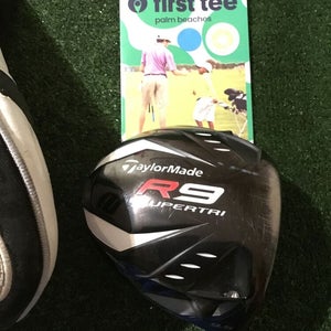 TaylorMade R9 Supertri FCT 9.5* Driver Stiff Fujikura Motore 60 Graphite Shaft