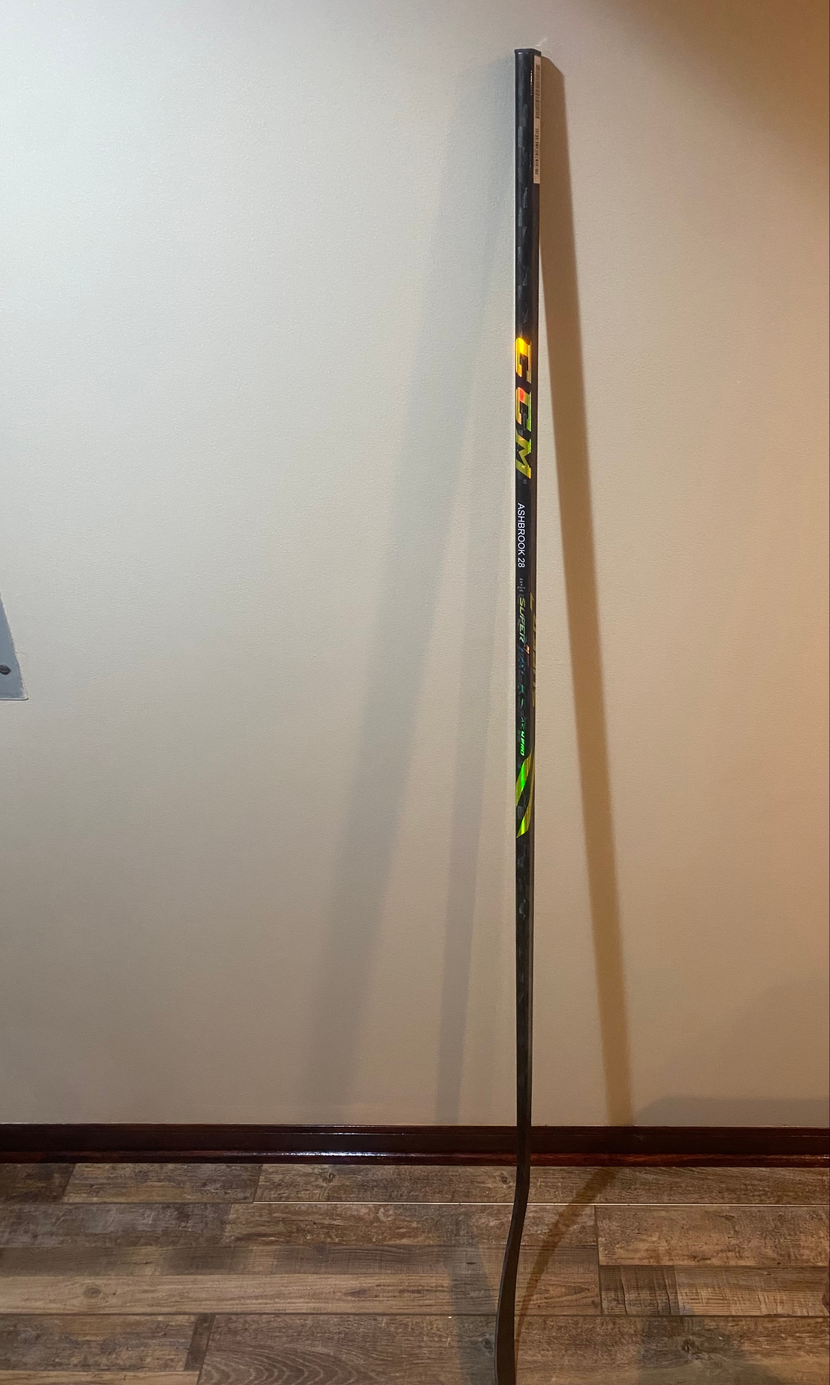 New Senior Right Handed CCM Super Tacks AS4 Pro Hockey Stick Pro Stock