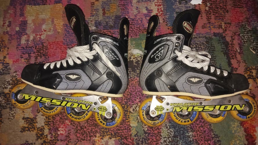 Used Mission Proto V 4.3 Inline Skates Regular Width Size 8