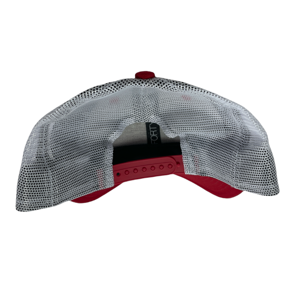 Ohio New Era Bucket Hat (Red) - Red - Adult Adjustable Fit