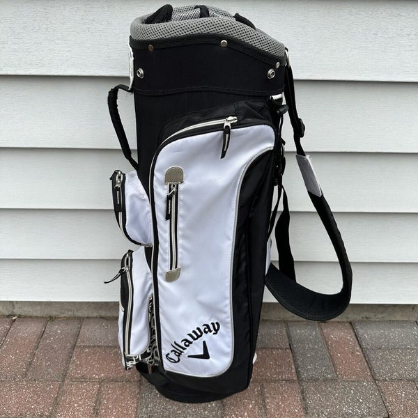 Callaway Solaire Carry Golf Bag 6 Dividers Black/Gray/Green
