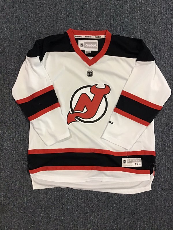 New Without Tags New Jersey Devils Youth Fanatics Away Jersey ( Blank ) Large/XL