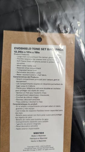 EVOSHIELD TONE SET BACKPACK