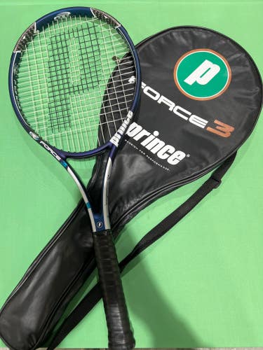 Used Prince Force 3 ICE Ti oversized Tennis Racquet