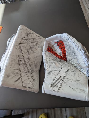 Used Regular Factory Mad Goalie gloves
