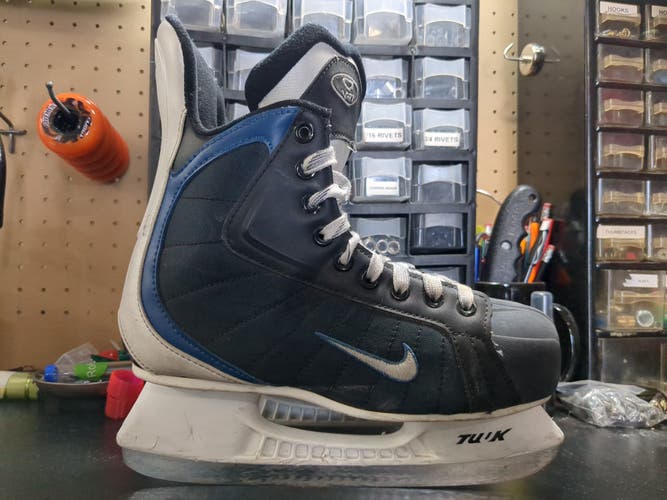 Senior Used Nike Quest V-Ti Hockey Skates Extra Wide Width Size 6