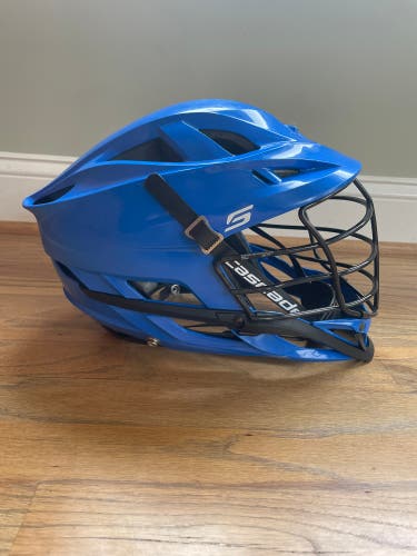 New Blue Cascade S Lacrosse Helmet