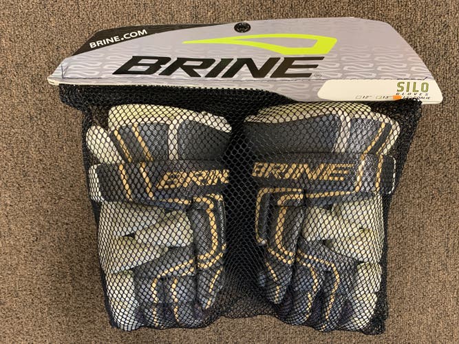 New Brine Silo 13" Large Lacrosse Goalie Gloves