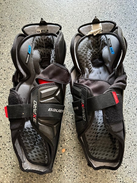 Used Bauer Vapor 3X Pro Shin Pads