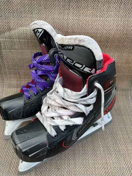 Used Bauer Regular Width Size 6 Vapor X2.7 Hockey Goalie Skates
