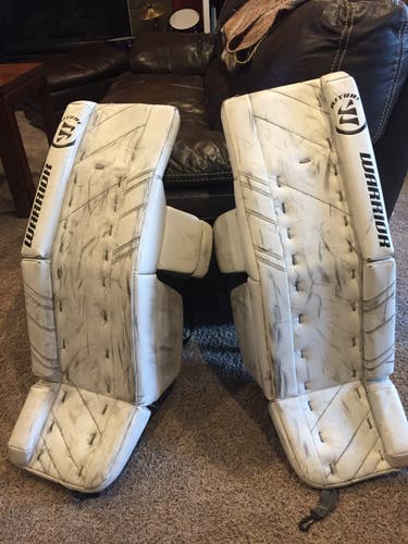 Used 33" Warrior Ritual G3 Goalie Leg Pad