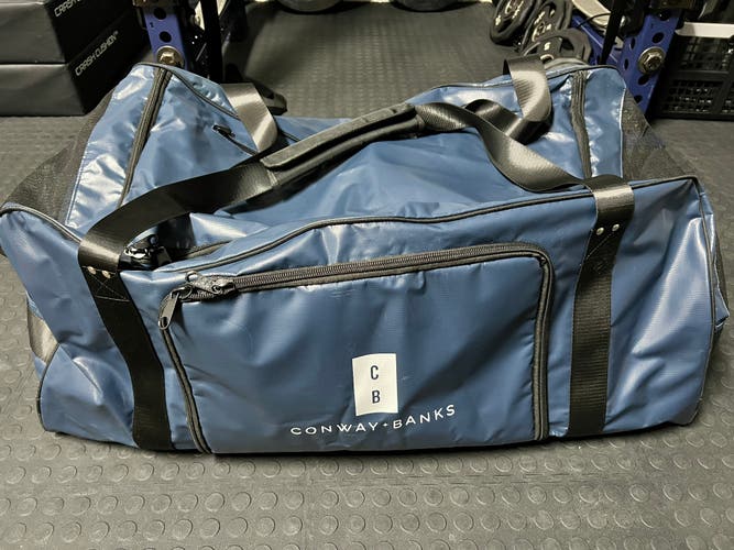 Conway + Banks Sr. Blue Hockey Bag