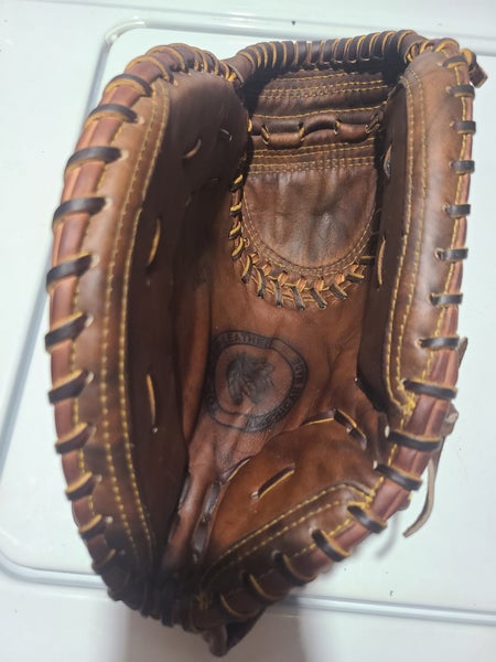 It is like New Left Hand Throw Nokona Catcher's Softball Glove 33"