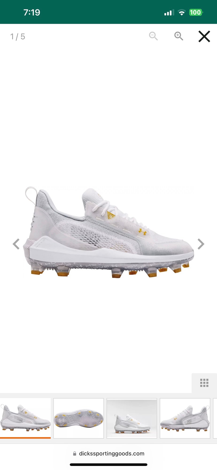 2022 Bryce Harper 6th Edition Under Armour Baseball cleats