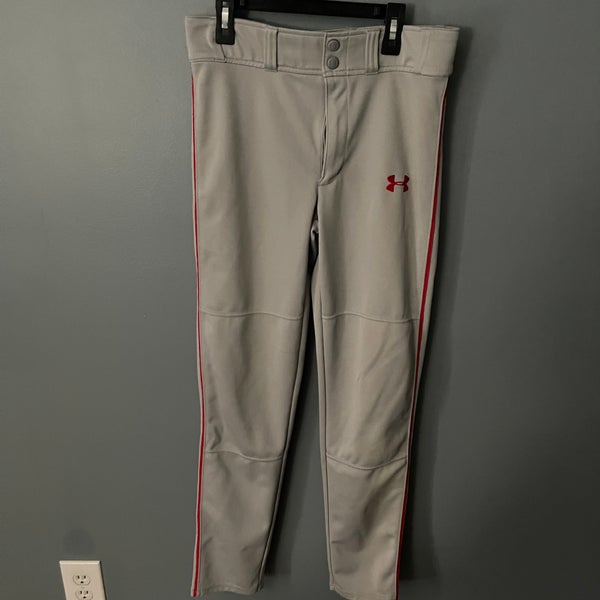 Under Armour Boys Vanish Tapered Baseball Pants 1367358, White