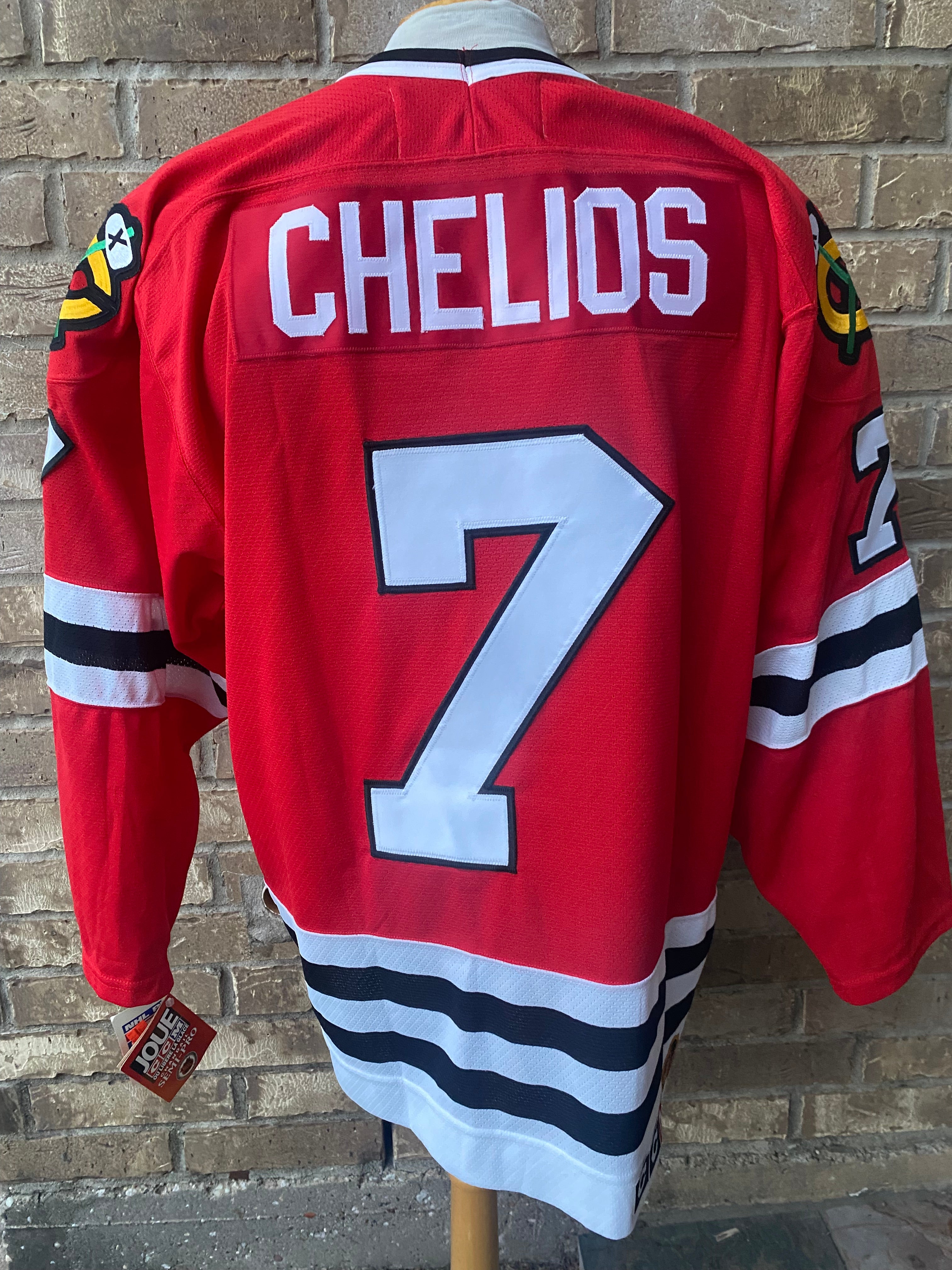 CCM Chicago Blackhawks Chelios Large Jersey 3897