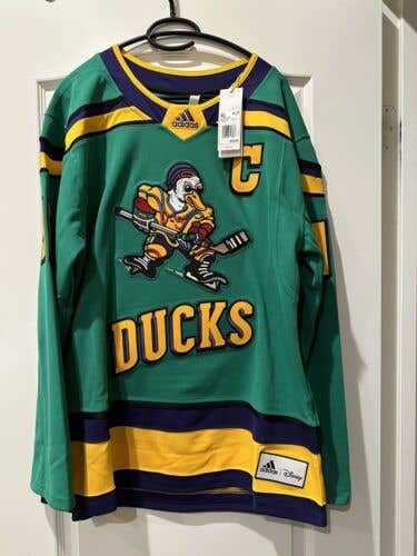ADIDAS x DISNEY Mighty Ducks CONWAY Jersey Med/Large (size 52) NWT Retail $230