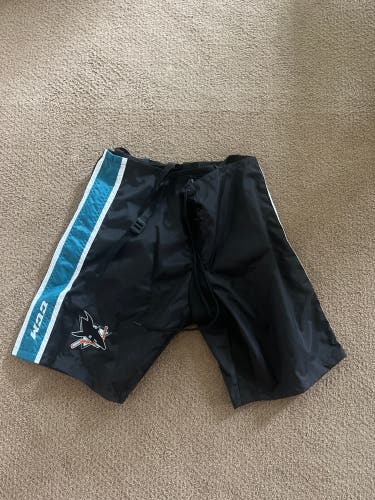 Black Used Medium CCM Pro Stock PP10 Pant Shell