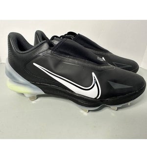 NEW Nike Force Zoom Trout 8 Pro Baseball Cleats 'Black Dark Smoke Grey' CZ5915-010