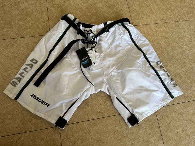 Dallas Stars Reverse Retro White New Bauer Pro Stock Nexus Pant Shell