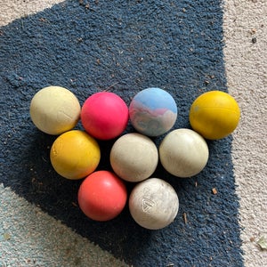 Used  9 Pack Lacrosse Ball