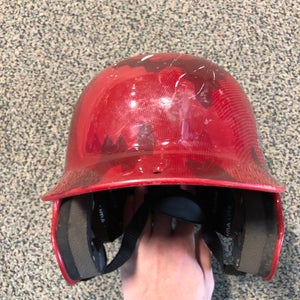 Used 6 1/2 Adidas Tee-Ball Batting Helmet & Glove