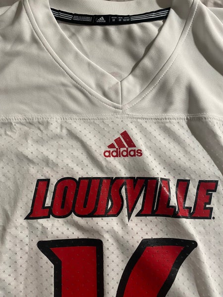 Adidas Louisville White Football Jersey