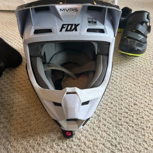 Used fox v1 motocross helmet