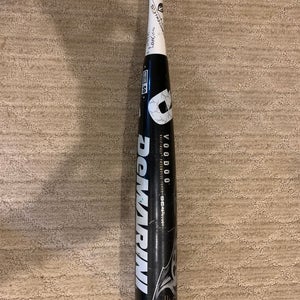 Used DeMarini (-3) 30 oz 33" Voodoo Black Bat