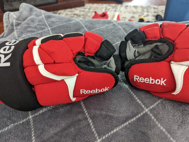 Used Reebok 11K Gloves 14" Pro Stock