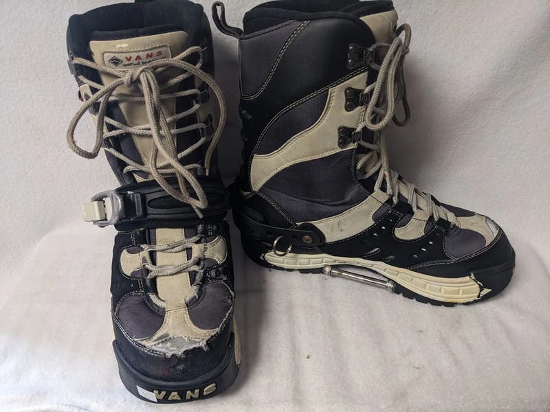 Vans World Traveler Switch Snowboard Boots 11 Black Used  display picture 2