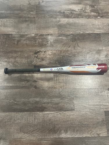 Used  Alloy (-10) 18 oz 28" Voodoo One Bat
