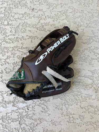 Used Dick's Sporting Goods Power Bolt RHT Pirates Baseball Glove 10". B R7 S1 L2