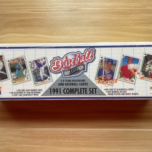 1991 Complete Set Baseball Cards