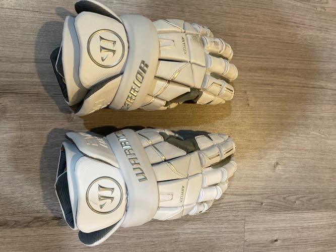 Used Warrior EVO QX Lacrosse Gloves 13"