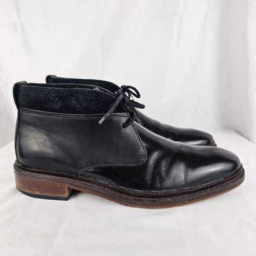 Cole Haan Air Colton Winter Chukka Black Patent Leather Men’s Size 8M C10825