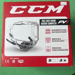 Used Small CCM FV1 Cages, Visors & Shields Shield