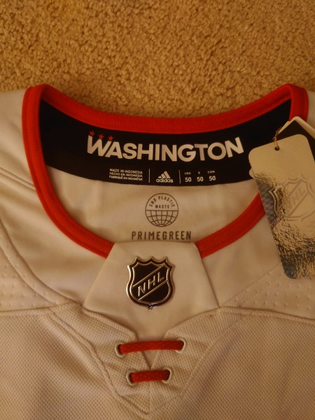 Washington Capitals Primegreen Authentic Adidas Home Jersey