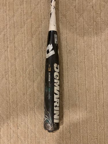 BBCOR Certified DeMarini (-3) 30 oz 33" Voodoo Bat