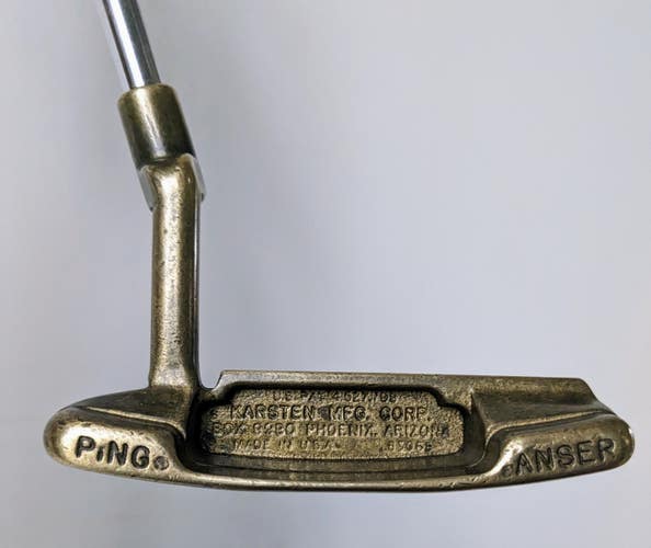 Used Men's Ping Right Handed Blade Anser Putter Uniflex 36"