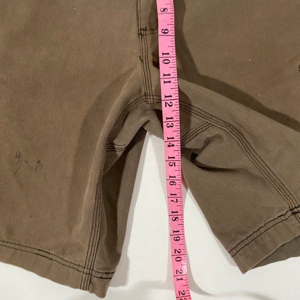 Izod Men's Khaki Cargo Shorts Waist Size 40