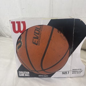 New Wilson Evolution Size 7 Indoor Game Ball Basketball | SidelineSwap