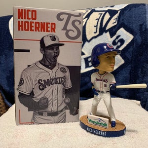 Nico Hoerner Tennessee Smokies Bobblehead Chicago Cubs