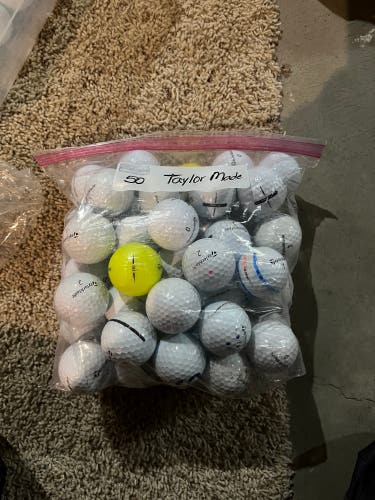 Used TaylorMade 50 Pack Balls