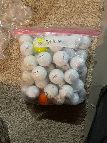 Used Titleist 50 Pack Balls
