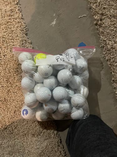 Used Titleist 50 Pack Pro V1 Balls
