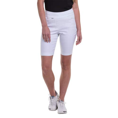 EP New York Bi Stretch Pull On Womens Golf Shorts